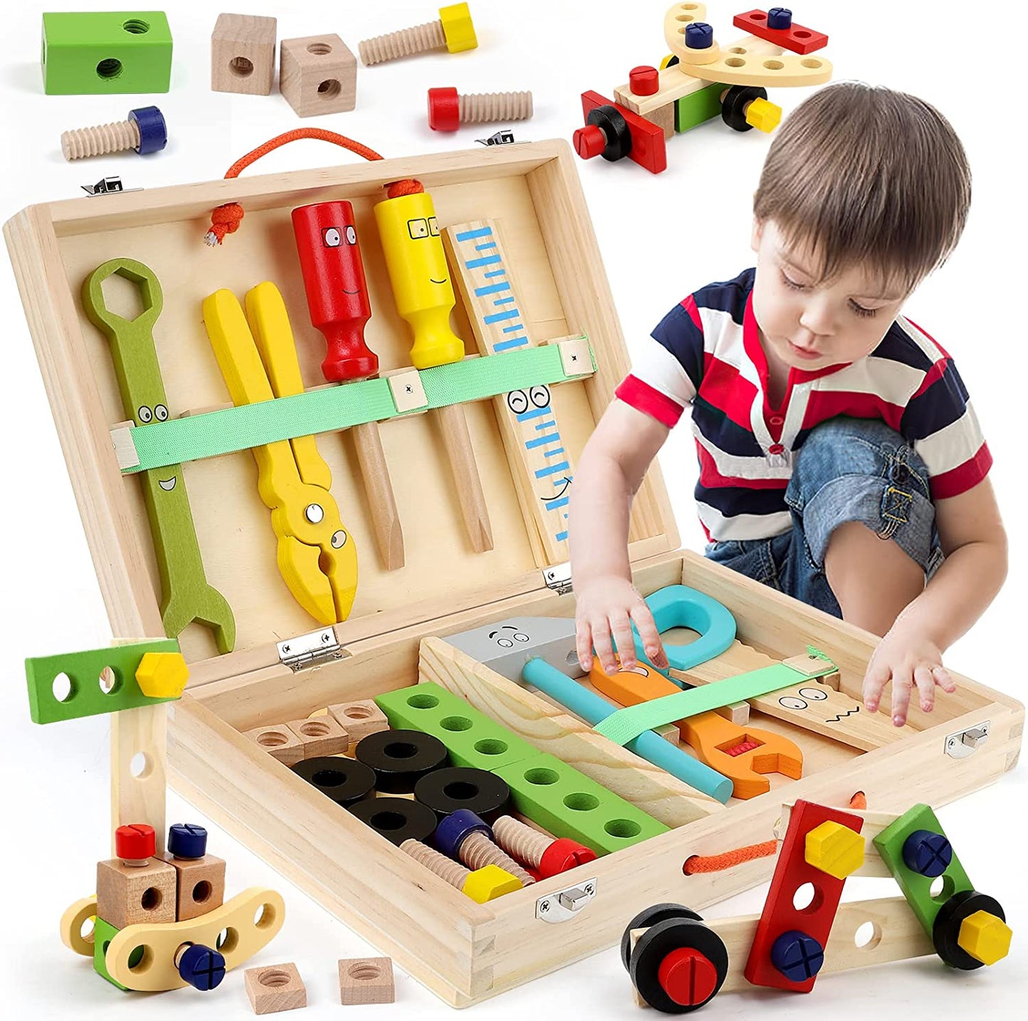 Fun DIY Kids Tool Kit Set