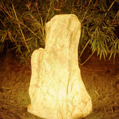 Vibrant Stone Solar Garden Lights - Durable Outdoor Landscape Lighting for Pathways and Gardens-5