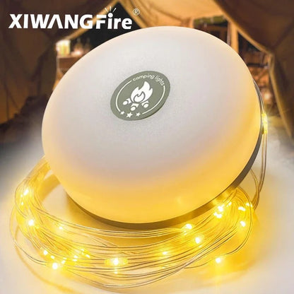 Bright Solar Powered Patio String Lights