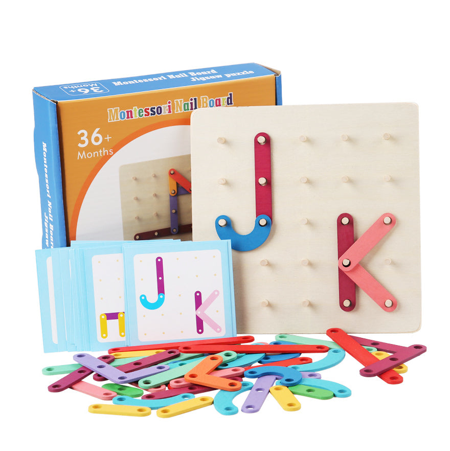 Fun Wooden Puzzle Interactive Game Board - Fesara
