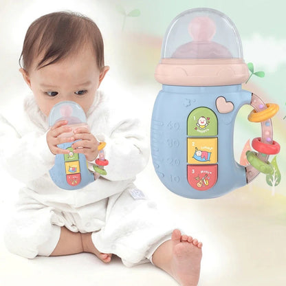 Soothing Baby Pacifier with Teether and Rattle Toys - Fesara