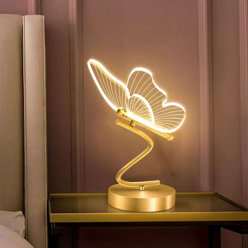 Delicate Winged Desk Lamp