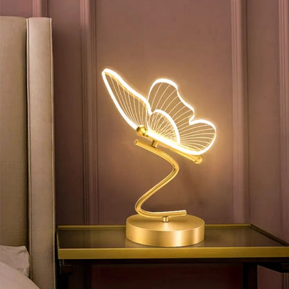 Delicate Winged Desk Lamp