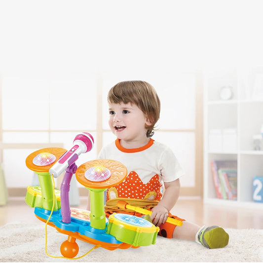 Compact Kids Drum Kit - Fesara