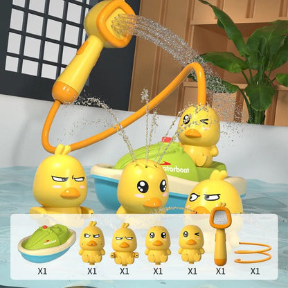 Colorful Kids Shower Playset