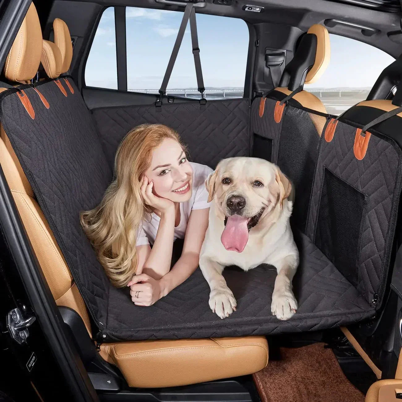 Durable Pet Car Seat Cover – Waterproof Vehicle Protector