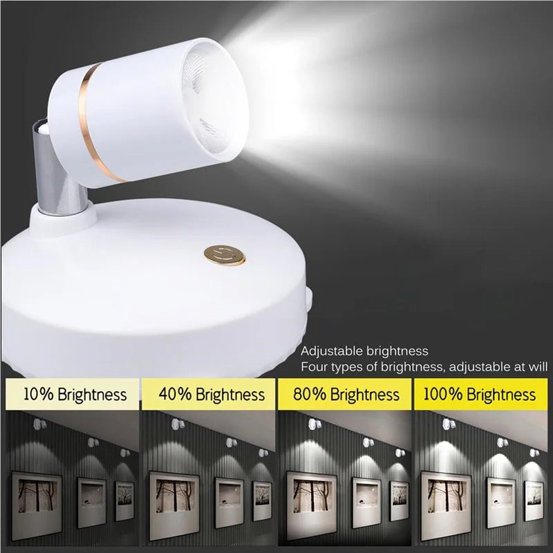 Bright Wireless LED Outdoor Spotlight