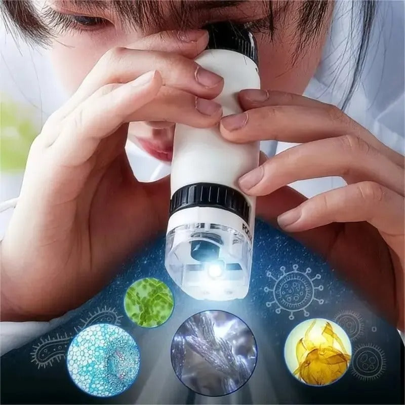 Fun Kids Beginner Microscope Set - Fesara