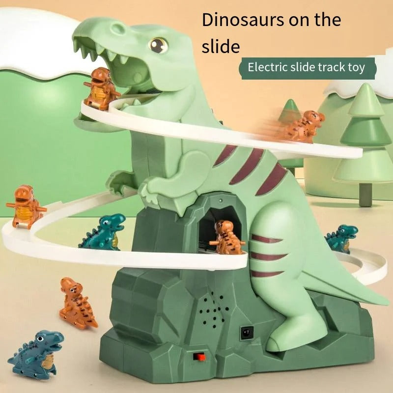 Fun Kids Dino Roller Coaster Slide