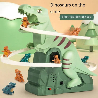 Fun Kids Dino Roller Coaster Slide