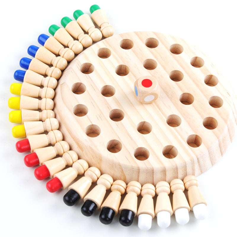 Classic Wooden Brain Teaser Chess Set
