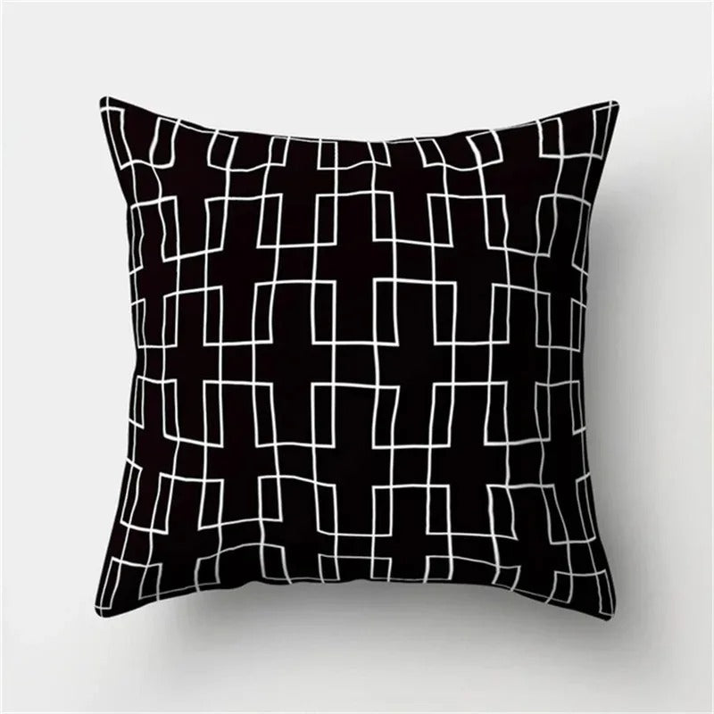 Decorative Patterned Pillow Cover for Home Decor