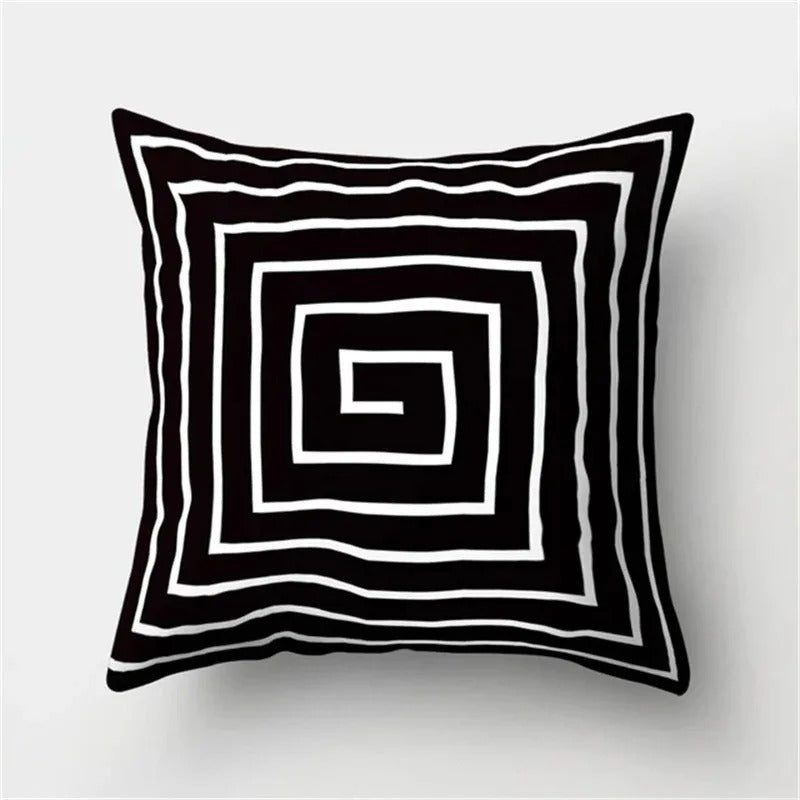 Decorative Patterned Pillow Cover for Home Decor