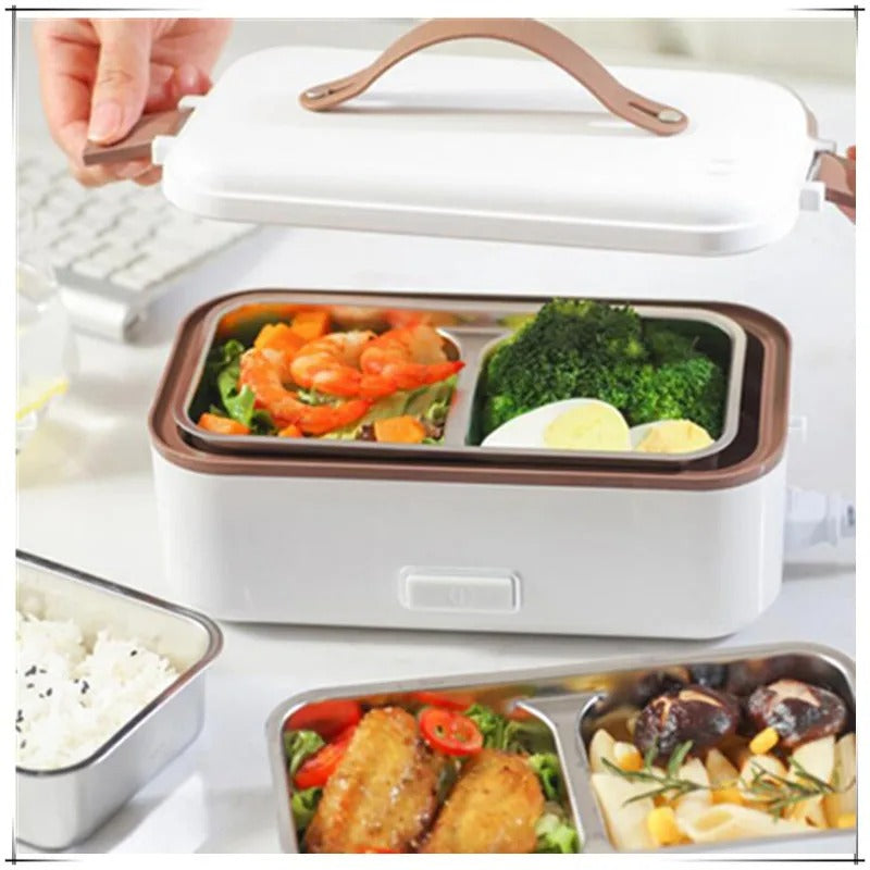 Insulated Electric Lunch Box - Compact Meal Heater