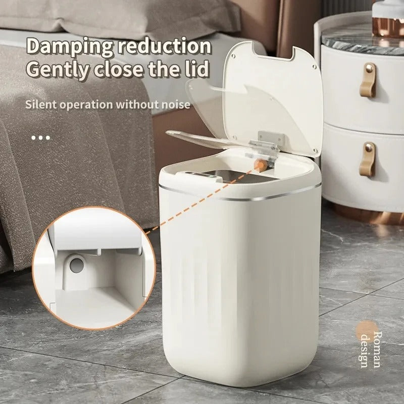 Automatic Touchless Trash Can with UV Sanitizer