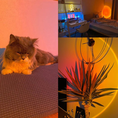Calming LED Night Light Projector