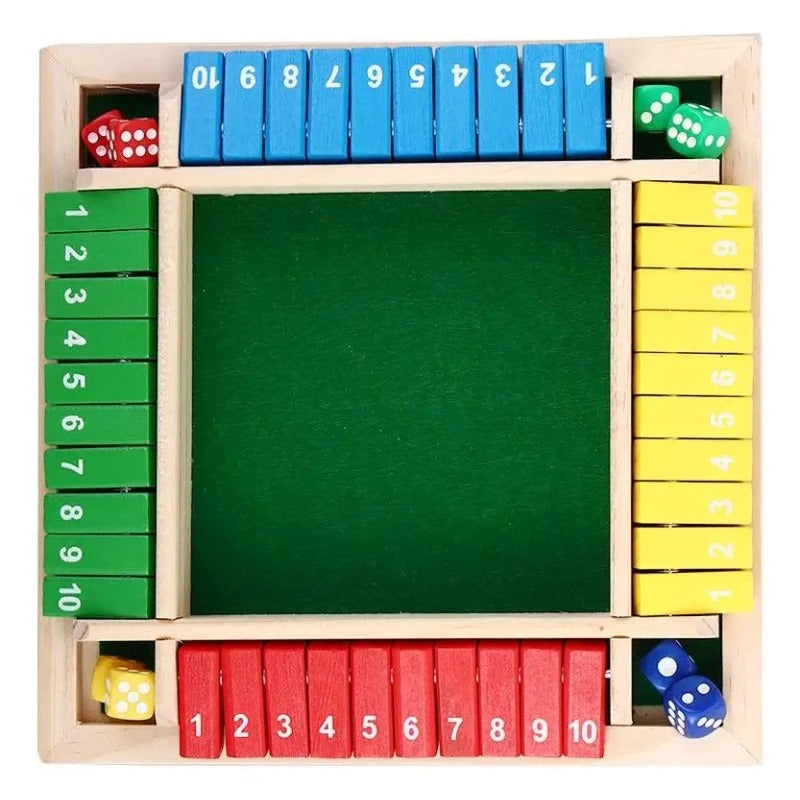Fun 4 Player Family Board Game Set