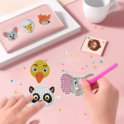 Glittering Crystal Art Kit - DIY Craft Jewelry Set