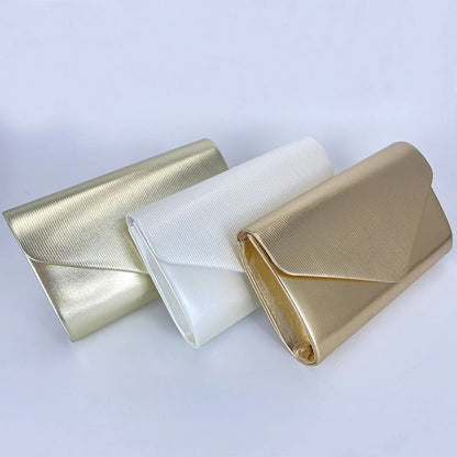 Small Chic Purse with Gold Chain Strap