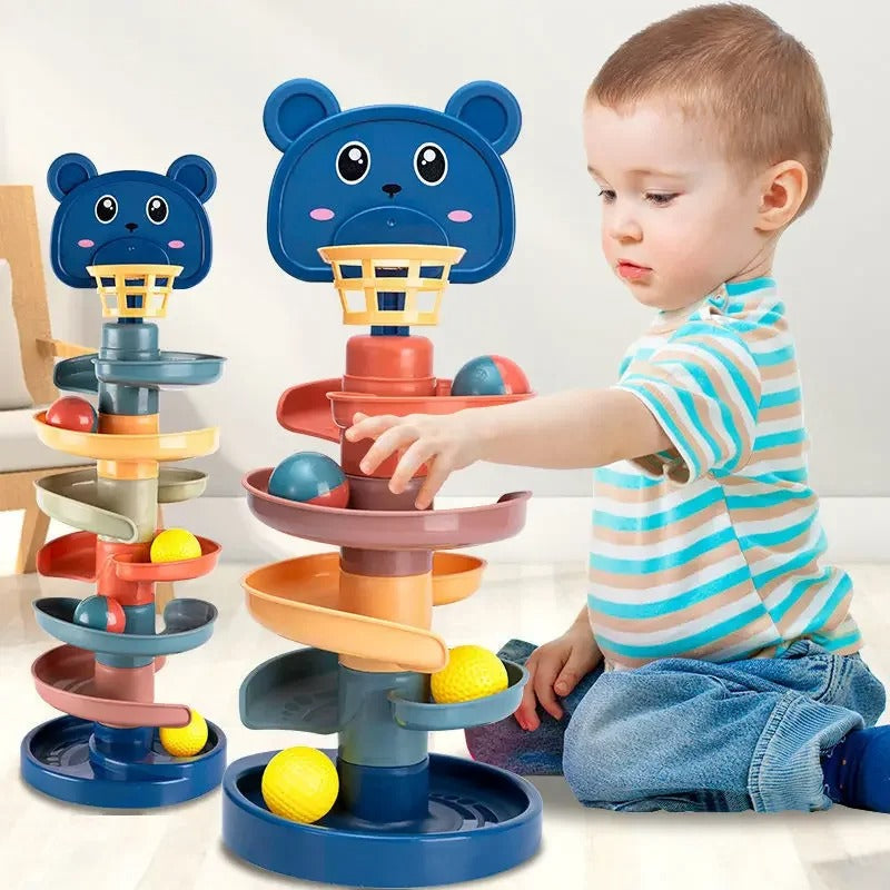 Fun Kids Mini Plastic Slide Playset - Fesara