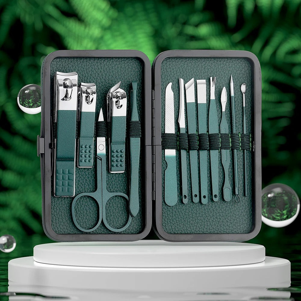 Premium Nail Care Kit Stainless Steel Tools