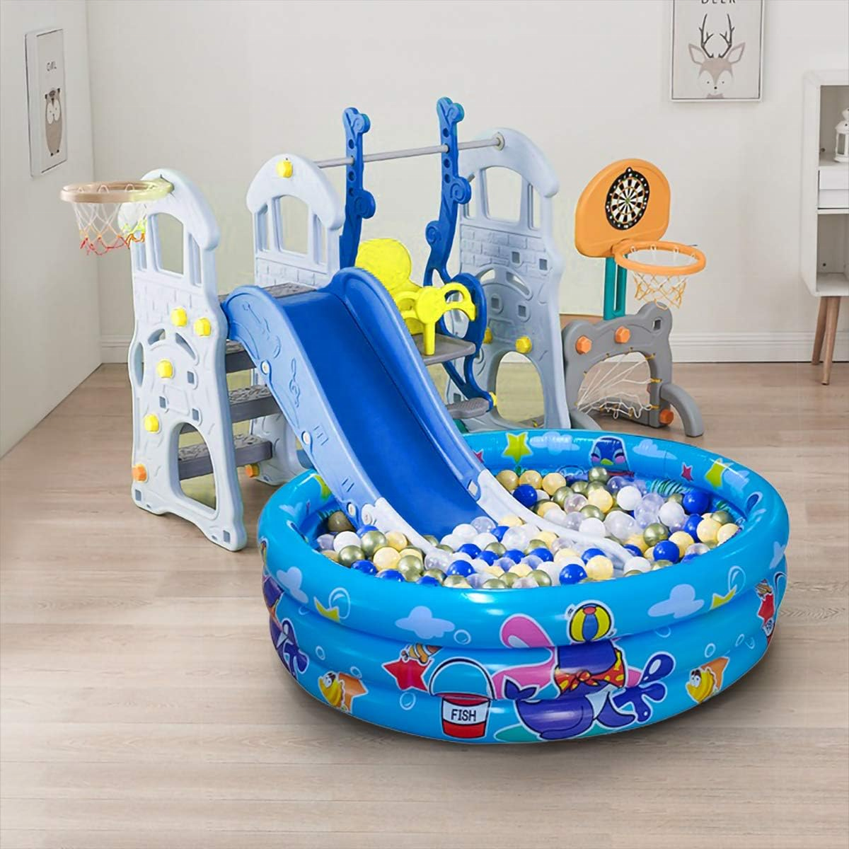 Fun Summer Blow Up Pool Kit - Fesara