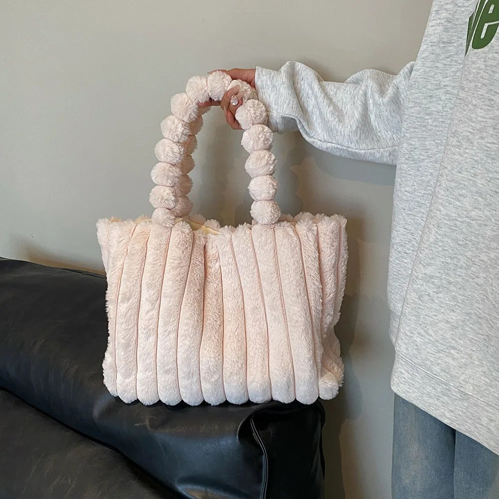 Big Buckle Tote Shoulder Bag