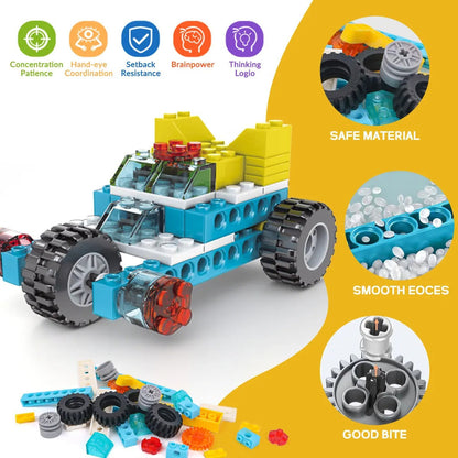 Fesara | 3in1 STEM Learning Building Blocks Toy Set