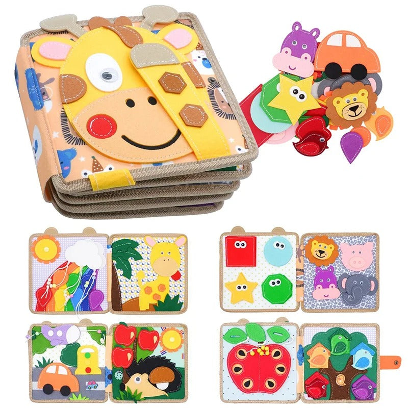 Educational Interactive Giraffe Children's Book