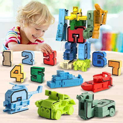 Fesara Building Play Action Figure with Numbers