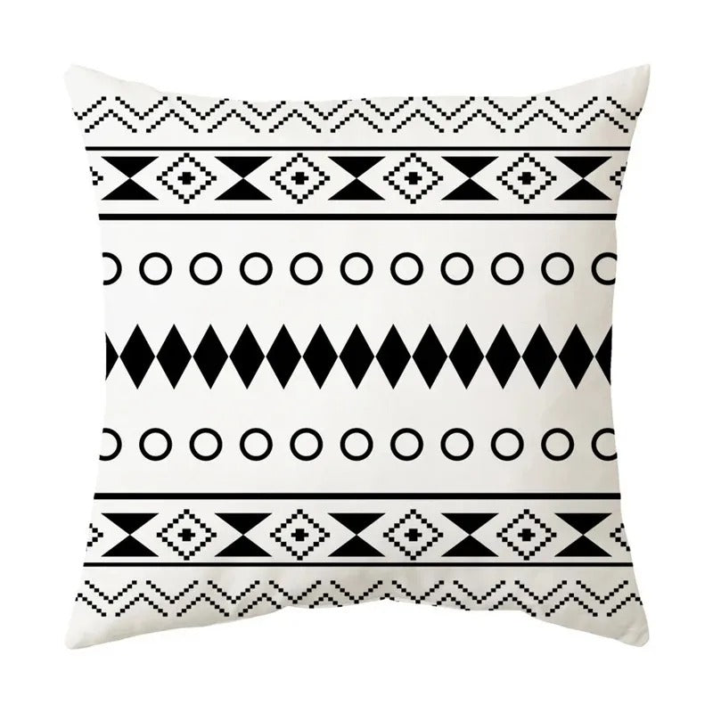 Decorative Patterned Pillow Cover for Home Decor