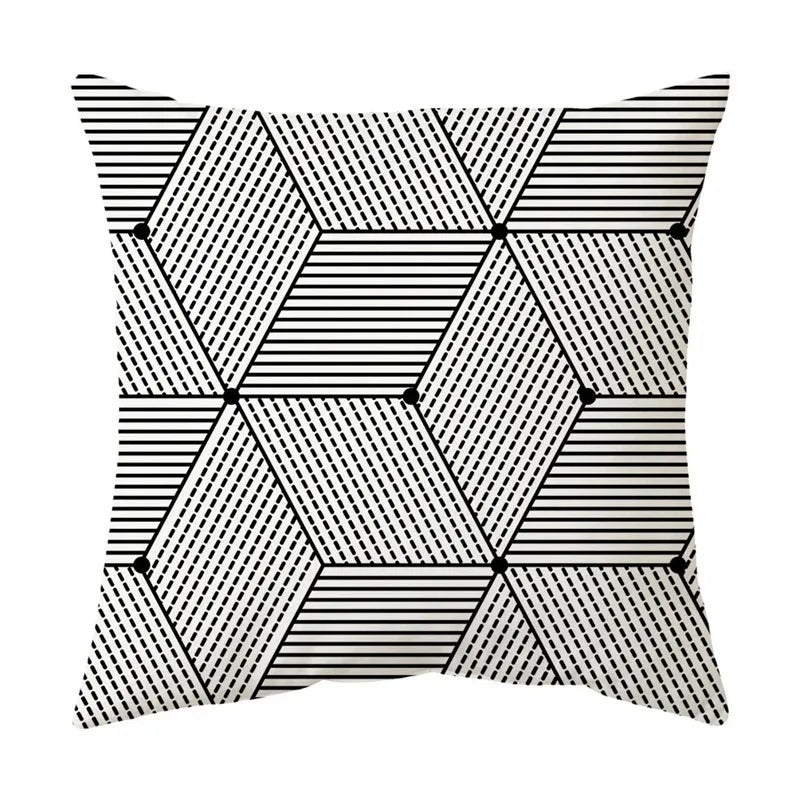 Decorative Patterned Pillow Cover for Home Decor