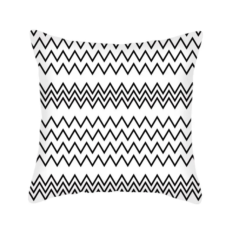 Decorative Patterned Pillow Cover for Home Decor