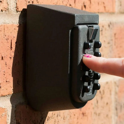 Secure Key Lock Box for Outdoor Key Storage