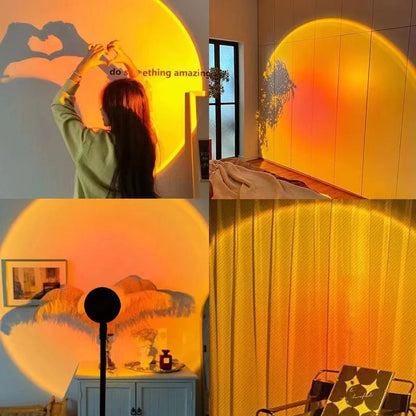 Calming LED Night Light Projector