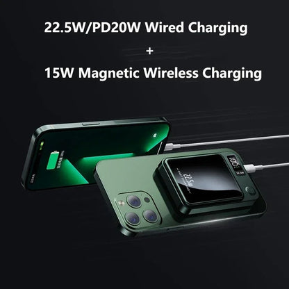 Quick Charge Wireless Portable Power Bank with Fast Charging