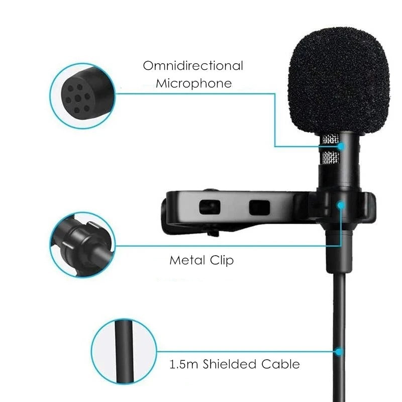 Compact USB Mini Microphone for Laptop and Conference Use
