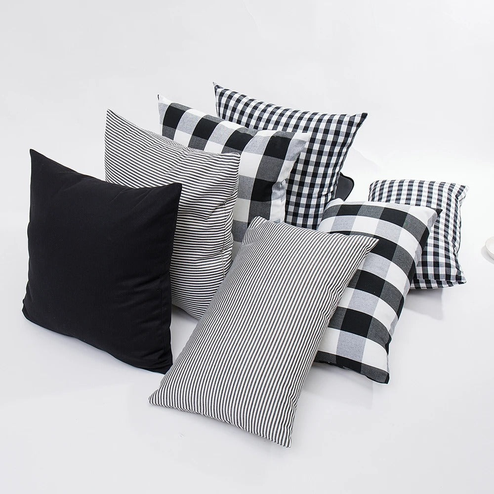 Luxury Marble Pattern Decorative Pillow Cover