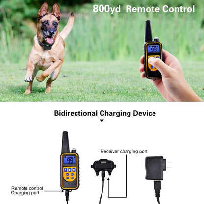 Waterproof Remote Dog Training Collar - Long Range Shock Collar