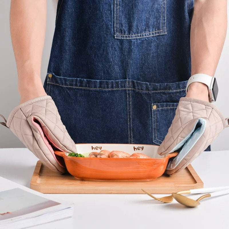 Fish Shaped Silicone Oven Mitts