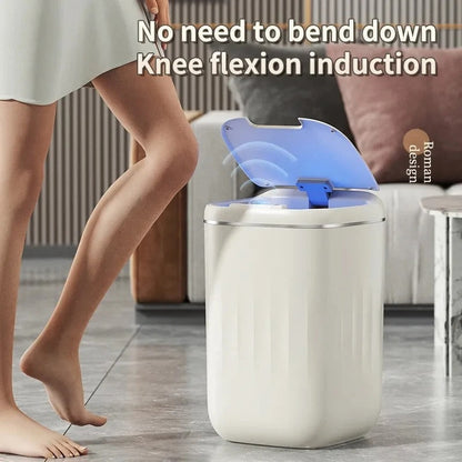 Automatic Touchless Trash Can with UV Sanitizer