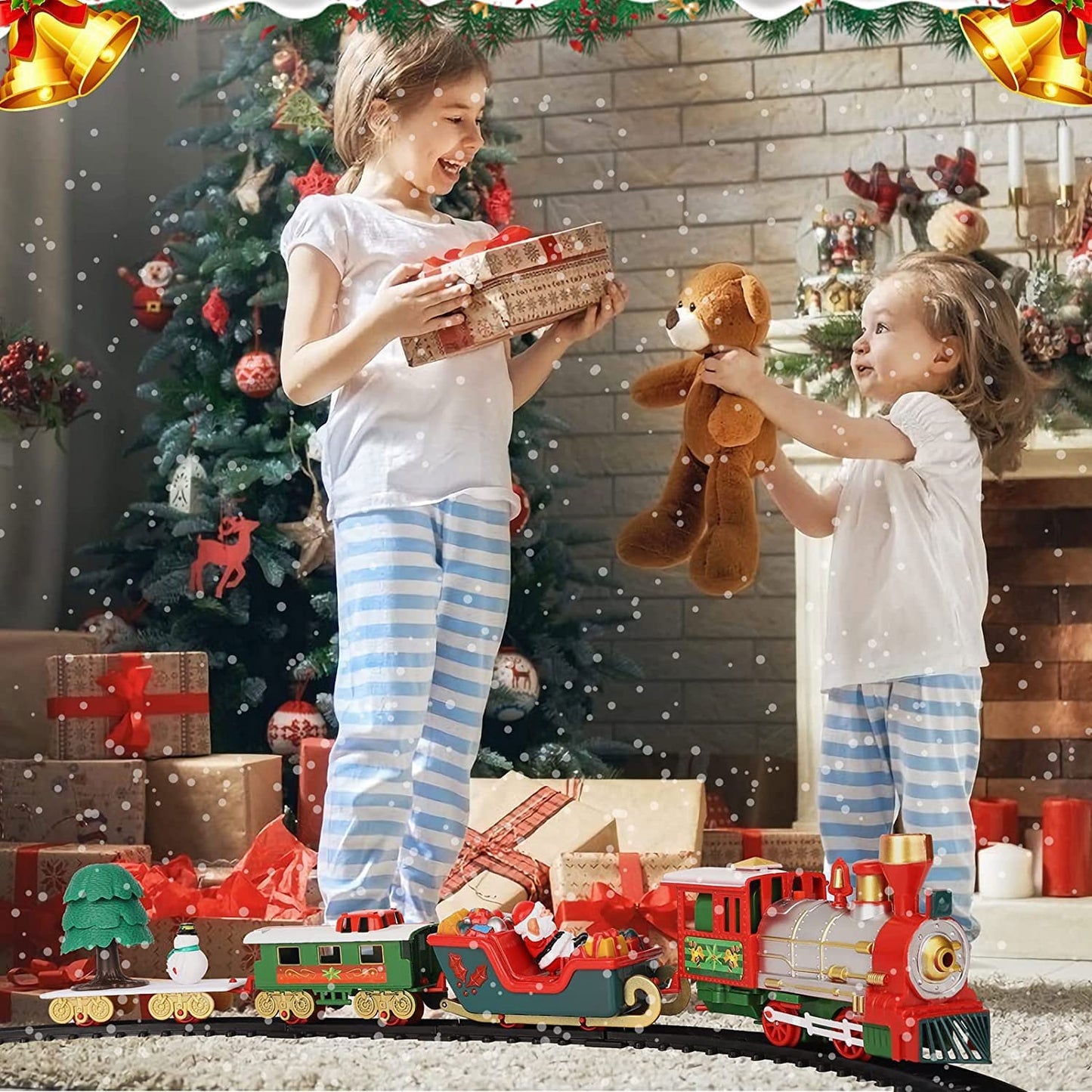 Complete Christmas Train Table Set - Fesara