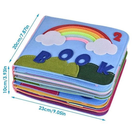 Learning Interactive Children's Montessori Book