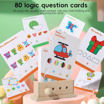 Fun Wooden Puzzle Toy for Kids Learning Development