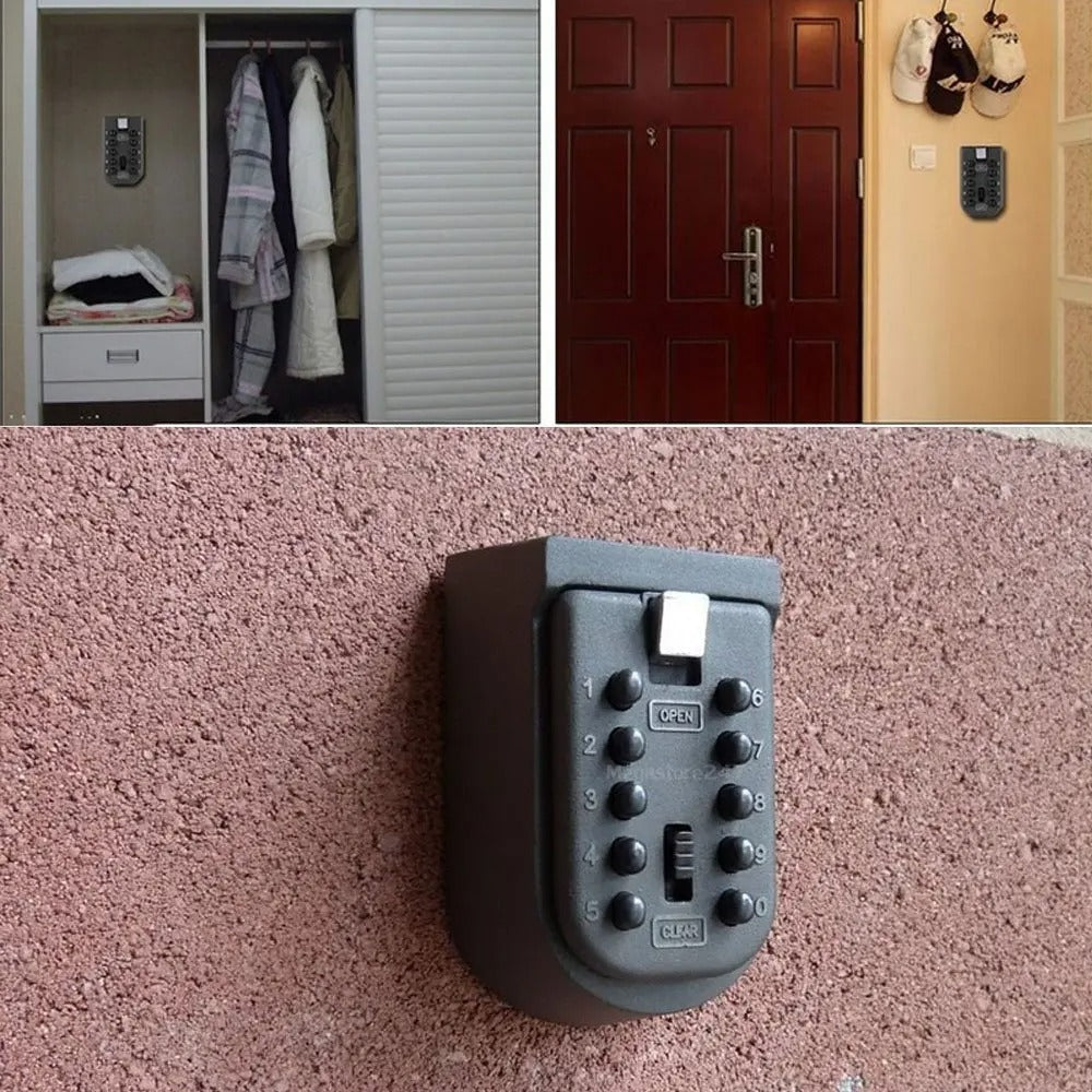Secure Key Lock Box for Outdoor Key Storage