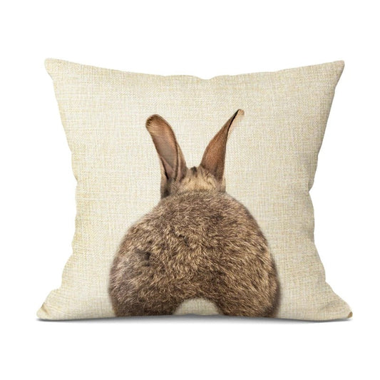 Fun Animal Pillow Cover – Colorful Home Decor Accessory - Fesara