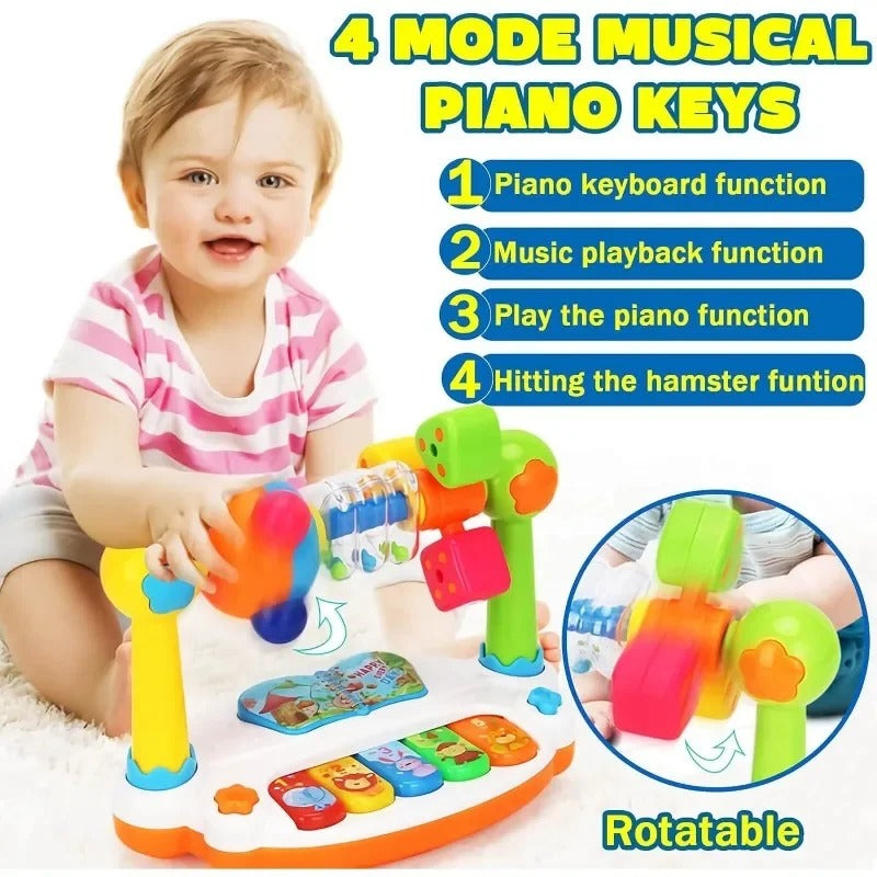Fun Musical Baby Keyboard Toy with Lights & Sounds