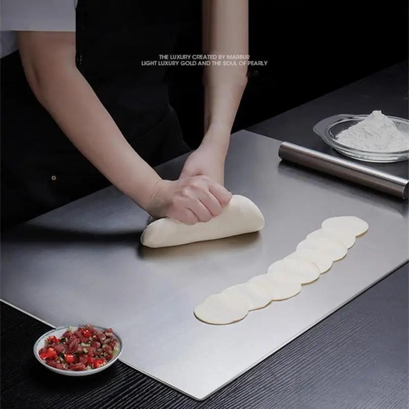 Durable Stainless Steel Kitchen Cutting Board