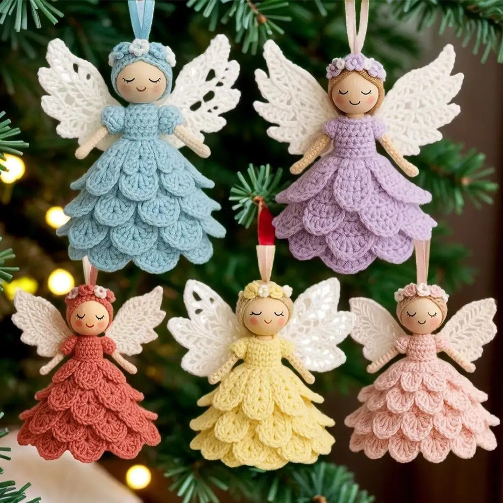 Handmade Crochet Angel Decoration