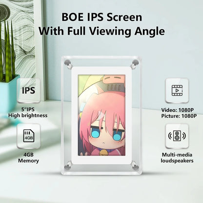 HD Digital Picture Frame - Show Photos and Videos
